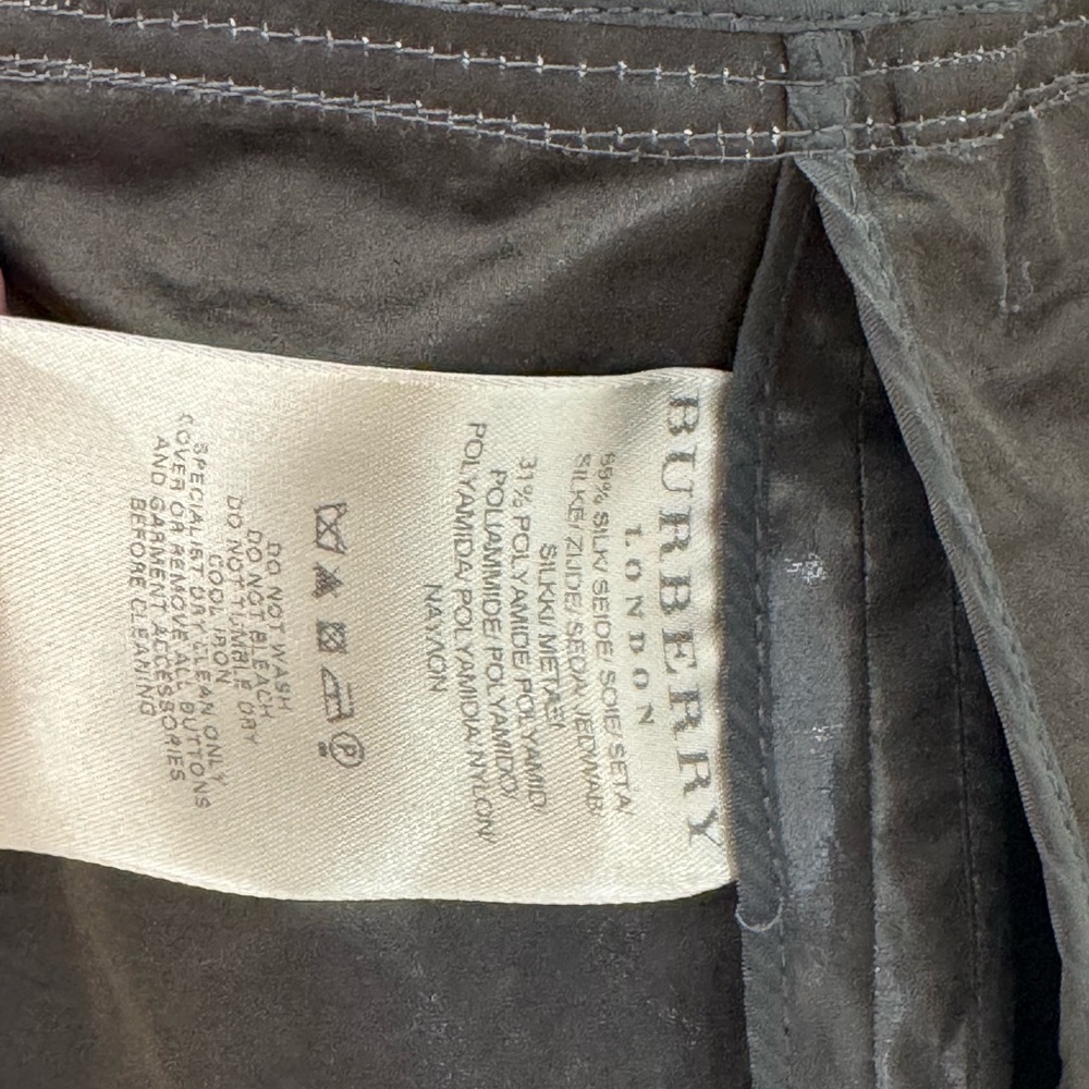 Burberry Metallic Color  Trench Coat - Picture 12 of 13
